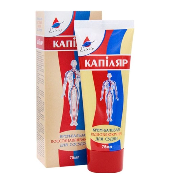 Elixir Elixir, Capillary, kremowy balsam do nóg, 75 ml