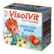 Visolvit Junior Truskawka, saszetki z proszkiem musującym, 30 szt. https://azcdn.doz.pl/image/d/product/779dece8-scale-180x180.png