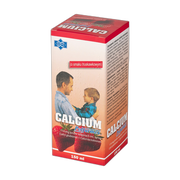 Calcium Polfarmex, syrop, o smaku truskawkowym, 150 ml