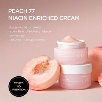 Anua Peach 77 + Niacin, rozjaśniający żel-krem, 50 ml