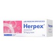 Herpex, 50 mg/g, krem, 2 g (tuba)