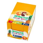 Zdrowy Lizak MniamMniam 12 witamin 2 minerały, koncentracja, odporność, 40 szt. https://azcdn.doz.pl/image/d/product/3cdfb877-scale-180x180.png