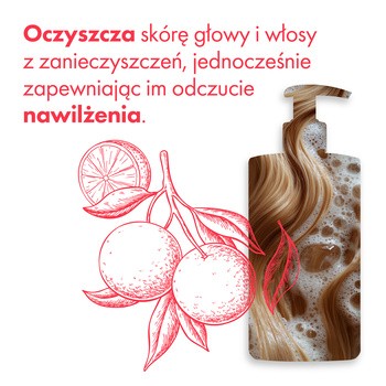 Solamor, szampon do włosów, Orange Grapefruit, 500 ml