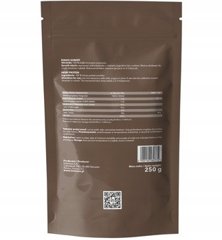 Intenson Białko konopne, proszek, 250 g