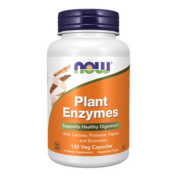 Now Foods Plant Enzymes, kapsułki, 120 szt.