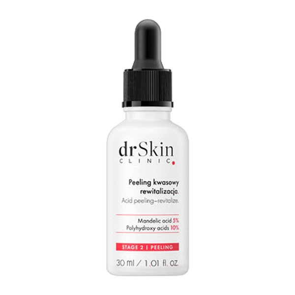 DrSkin Clinic DrSkin Clinic, peeling mit Säure, Rewitalizacja, 30 ml — Inhaltsstoffe und Bewertung