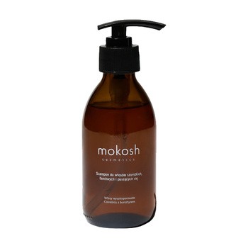 Mokosh, szampon do włosów szorstkich, łamliwych, puszących się, czereśnia z bursztynem, 200 ml
