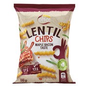 Oho, chipsy z czerwonej soczewicy o smaku bekonu, 100 g https://azcdn.doz.pl/image/d/product/2516aa2d-scale-180x180.png