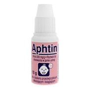 Aphtin, 200 mg/g, płyn do stosowania w jamie ustnej, 10 g https://azcdn.doz.pl/image/d/product/37d442d3-scale-180x180.png