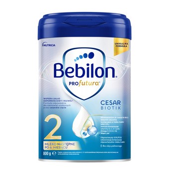 Zestaw 3x Bebilon Profutura Cesar Biotik 2, proszek, 6 m+, 800 g