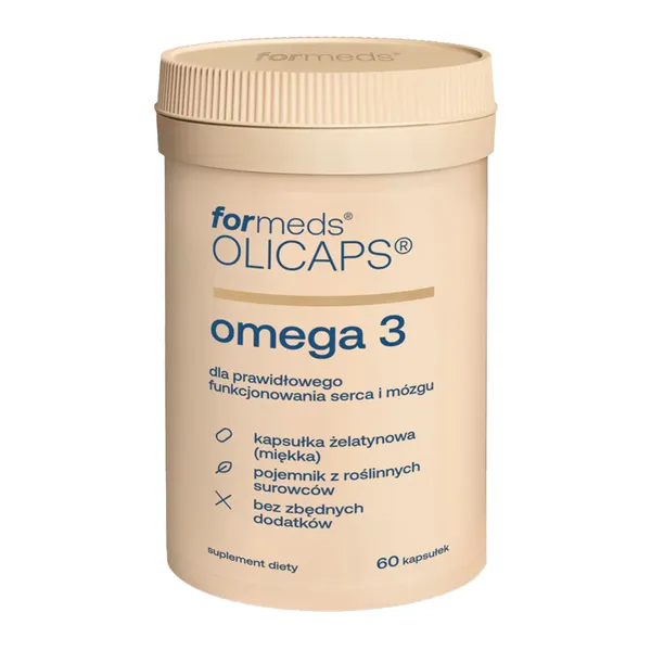 Omega-3 600mg 60 kapsułek [Olicaps] - Olicaps