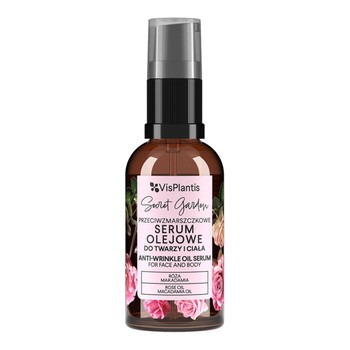 Vis Plantis, przeciwzmarszczkowe serum olejowe do twarzy i ciała, 30 ml