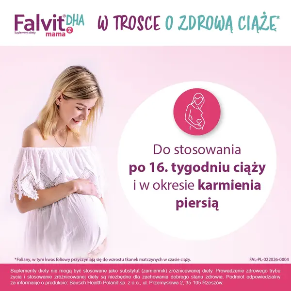 Витамины для беременных и кормящих Falvit Mama 2 DHA, с фолиевой кислотой и железом, 30 капсул — фото 4