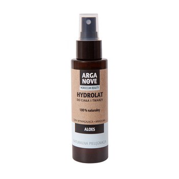 Arganove, ekologiczny hydrolat z liści aloesu, 100 ml
