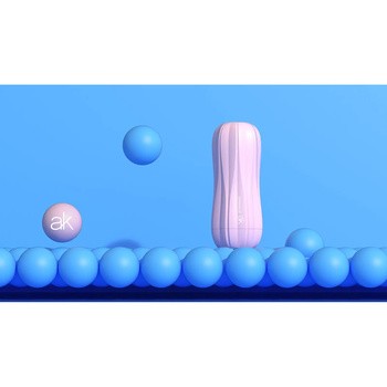 After Kiss Flying Flower Series, ręczny masturbator, gentle, 1 szt.