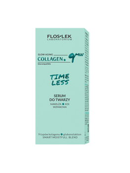 Flos-Lek Collagen.9MW Timeless, nawilżające serum do twarzy, 30 ml