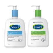 Cetaphil, MD Dermoprotektor, balsam nawilżający do twarzy i ciała, 500 ml + EM, emulsja micelarna do mycia, 500 ml https://azcdn.doz.pl/image/d/product/6bdcfdb3-scale-180x180.png