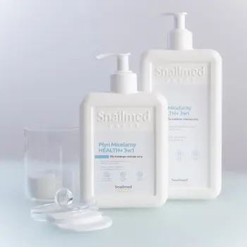Snailmed Health 3w1, płyn micelarny dla każdego rodzaju skóry, 320 ml