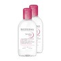 Zestaw 2 x Bioderma Sensibio H2O, woda micelarna do oczyszczania i demakijażu skóry wrażliwej, 250 ml