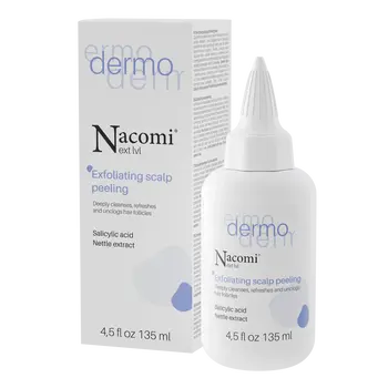 Nacomi Next LVL Dermo, peeling oczyszczający do skóry głowy, 135 ml
