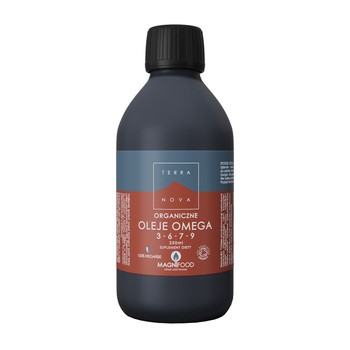Organiczne Oleje Omega 3-6-7-9, płyn, 250 ml