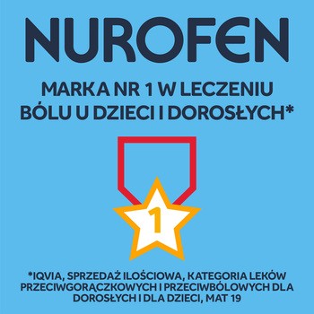Nurofen Zatoki, 200 mg + 30 mg, tabletki powlekane,12 szt.