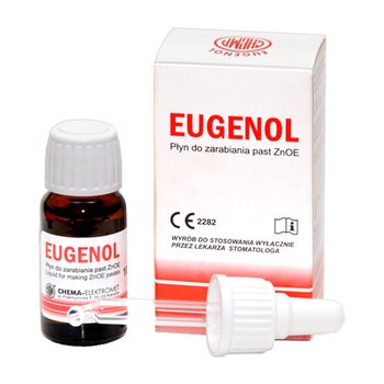 Eugenol, płyn do zarabiania past ZnOE, 10 g