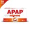 Apap migrena, 250 mg + 250 mg + 65 mg, tabletki powlekane, 10 szt.