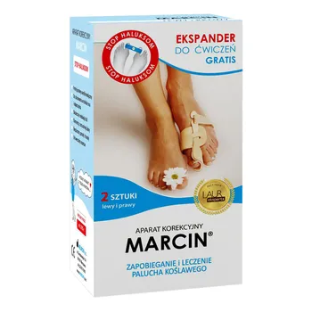 Marcin aparat korekcyjny na haluksy 1 zestaw [NEURON]