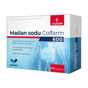 Colfarm, Maślan sodu 600, kapsułki, 60 szt.