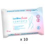 Lacibios Femina Comforta, chusteczki do higieny intymnej, 12 szt x 10 opakowań