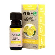 Pureo, naturalny olejek eteryczny, cytrynowy, 10 ml        