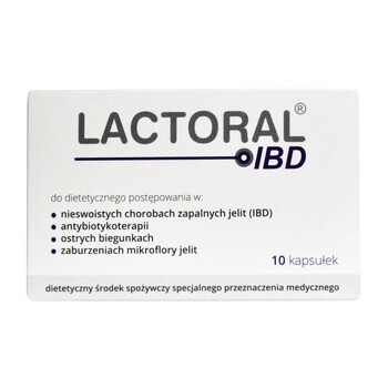 Lactoral IBD, kapsułki, 10 szt.