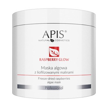 Apis Raspberry Glow, maska algowa z liofilizowanymi malinami, 200 g