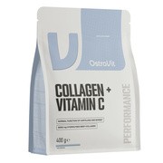 OstroVit Kolagen + Witamina C, proszek, smak naturalny, 400 g