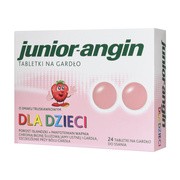 Junior angin, tabletki na gardło, 24 szt.