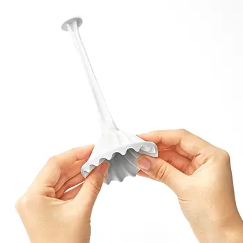 Tenga Flex Silky, masturbator, biały, 1 szt.