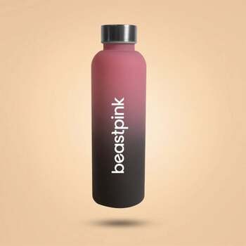GymBeam BeastPink, butelka Thirst Trap Gradient 500 ml, 1 szt.