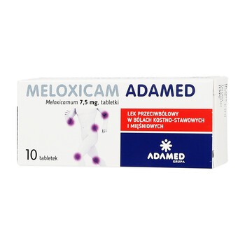 Meloxicam Adamed, 7,5 mg, tabletki, 10 szt.