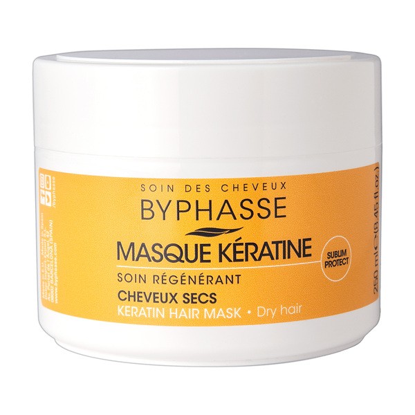 Byphasse Byphasse Sublim Protect Keratin Hair, Haarmaske trocken, 250 ml — Inhaltsstoffe und Bewertung