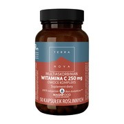 Multiaskorbinian Witamina C 250 mg Kompleks owoców, kapsułki, 50 szt.