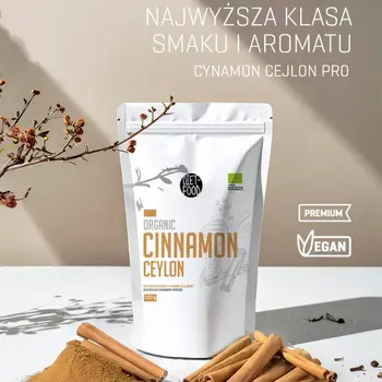 Diet-Food, Bio Cynamon Cejloński Mielony, 100 g
