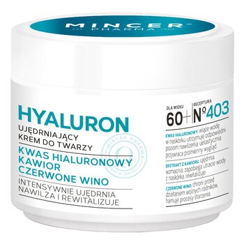 Mincer Pharma Hyaluron, ujędrniający krem do twarzy, 50 ml