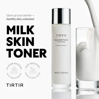 Tirtir, Milk Skin Toner, nawilżający tonik do twarzy, 150 ml