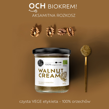 Diet-Food, Bio Krem z Orzechów Włoskich, 300 g