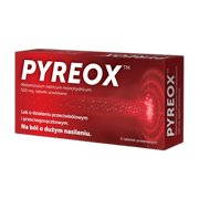 Pyreox, 500 mg, tabletki powlekane, 6 szt.