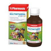 Multiwitamina 1+ Psi Patrol Pharmasis, syrop, 150 ml