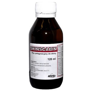 SkinScabin, płyn, 120 ml (import równoległy, Delfarma) 