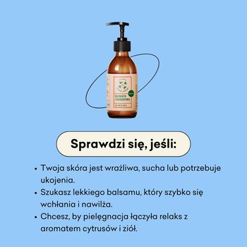 Mydlarnia 4 Szpaki, Rozmaryn i Mandarynka, łagodzący balsam do ciała, 200 ml