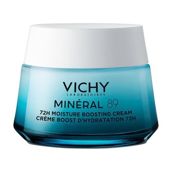 Vichy Mineral 89, krem nawilżająco-odbudowujący 72h lekki, 50 ml